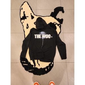 Vlone Pop Smoke The Woo black hoodie size large